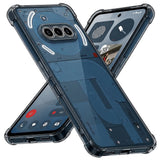 Husa pentru Nothing Phone (3a), Techsuit Shockproof Clear Silicone, fumuriu