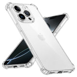 Husa pentru iPhone 16 Pro, Techsuit Shockproof Clear Silicone, transparenta