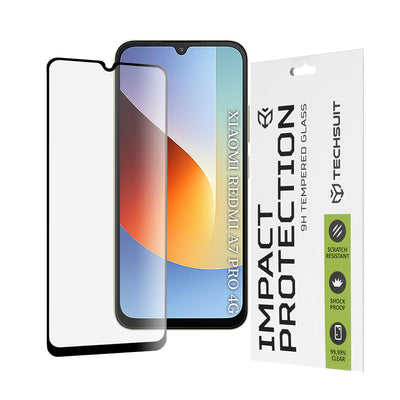 Folie de protectie pentru Xiaomi Redmi A7 Pro 4G, Techsuit 111D Full Cover / Full Glue Glass