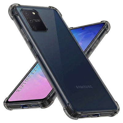 Husa pentru Samsung Galaxy S10 Lite, Techsuit Shockproof Clear Silicone, fumuriu