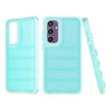 Husa pentru Samsung Galaxy S23 FE, Techsuit Wave Shield, turcoaz