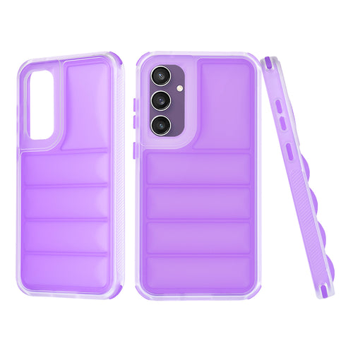 Husa pentru Samsung Galaxy S23 FE, Techsuit Wave Shield, mov