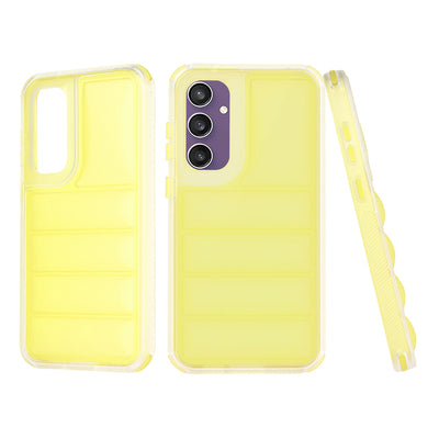 Husa pentru Samsung Galaxy S23 FE, Techsuit Wave Shield, galben