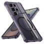 Husa pentru Samsung Galaxy S25 Ultra, Techsuit Shockproof Clear Silicone MagSafe, fumuriu