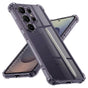 Husa pentru Samsung Galaxy S25 Ultra, Techsuit Shockproof Clear Silicone, fumuriu