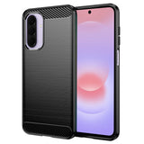 Husa pentru Samsung Galaxy A27 5G, Techsuit Carbon Silicone, albastru