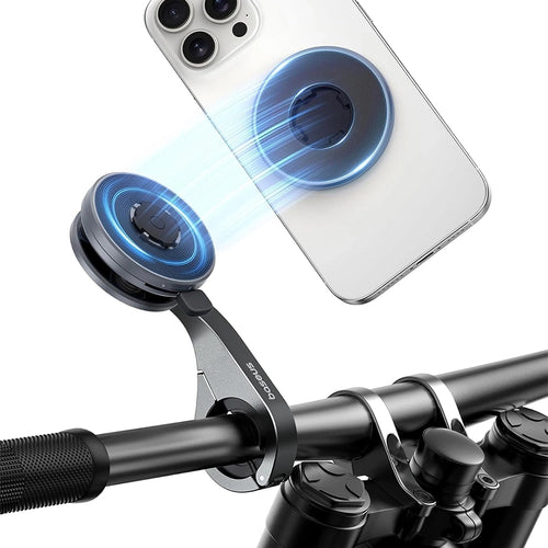 Suport bicicleta Baseus Bike Suport Telefon PrimeTrip VB1 (C0013D00), Magnetic, Aluminium Alloy, negru