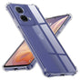 Husa pentru Motorola Moto G85, Techsuit Shockproof Clear Silicone, transparenta