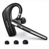Casca Bluetooth Techsuit Premium PowerTalks (G6), Dual Microfon Anulare zgomot, Bluetooth V5.1, 100H Talk Time, negru