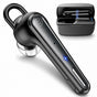 Casca Bluetooth Techsuit Voicera (CB3), Bluetooth 5.1, Hands-Free, Anulare zgomot Microfon, 50h Talk Time, negru