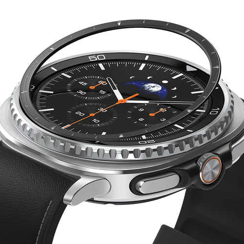 Husa smartwatch pentru Samsung Galaxy Watch8 Classic, Ringke, negru