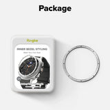 Husa smartwatch pentru Samsung Galaxy Watch8 Classic, Ringke, argintiu