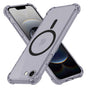 Husa pentru iPhone 16e, Techsuit Shockproof Clear Silicone MagSafe, fumuriu