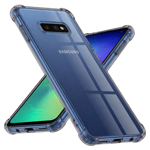 Husa pentru Samsung Galaxy S10e, Techsuit Shockproof Clear Silicone, fumuriu