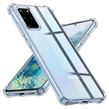 Husa pentru Samsung Galaxy S20 Plus, Techsuit Shockproof Clear Silicone, transparenta