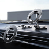 Suport auto Lisen (YL0223080002), MagSafe, pentru Bord, Universal, 360° Rotation, Pliabil, Strong Magnets, negru