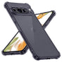 Husa pentru Google Pixel 9 Pro, Techsuit Shockproof Clear Silicone, fumuriu
