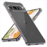 Husa pentru Google Pixel 9 Pro, Techsuit Shockproof Clear Silicone, transparenta