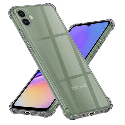Husa pentru Samsung Galaxy A05, Techsuit Shockproof Clear Silicone, fumuriu