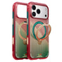 Husa pentru iPhone 17 Pro, Torras Ostand Q3 Air Series, verde;rosu