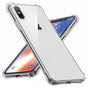Husa pentru iPhone X, iPhone 10, Techsuit Shockproof Clear Silicone, transparenta