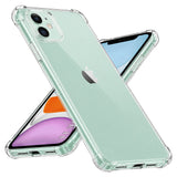Husa pentru iPhone 11, Techsuit Shockproof Clear Silicone, transparenta