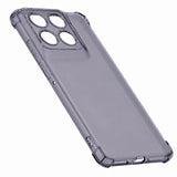 Husa pentru Motorola Edge 70, Techsuit Shockproof Clear Silicone, fumuriu