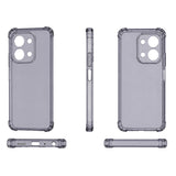 Husa pentru Xiaomi Redmi 15C 4G, Techsuit Shockproof Clear Silicone, fumuriu