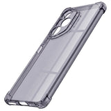 Husa pentru Honor 400 Pro, Techsuit Shockproof Clear Silicone, fumuriu