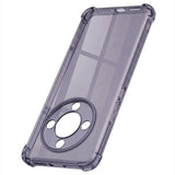 Husa pentru Honor Magic8 Lite, Techsuit Shockproof Clear Silicone, fumuriu