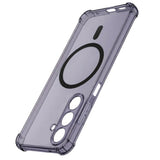Husa pentru Samsung Galaxy A17 5G, Techsuit Shockproof Clear Silicone MagSafe, fumuriu