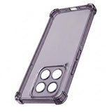 Husa pentru Motorola Edge 60 Fusion, Techsuit Shockproof Clear Silicone, fumuriu