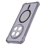 Husa pentru Honor Magic7 Pro, Techsuit Shockproof Clear Silicone MagSafe, fumuriu