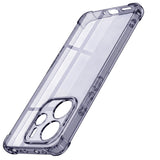Husa pentru Xiaomi Redmi Note 14 4G (Regional), Techsuit Shockproof Clear Silicone, fumuriu