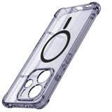 Husa pentru Xiaomi Redmi Note 14 4G (Regional), Techsuit Shockproof Clear Silicone MagSafe, fumuriu