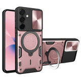 Husa pentru Samsung Galaxy A27 5G, Techsuit CamGuard Pro, roz auriu