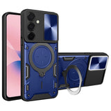 Husa pentru Samsung Galaxy A27 5G, Techsuit CamGuard Pro, albastru