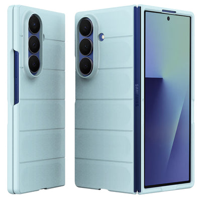 Husa pentru Samsung Galaxy Z Fold7, Techsuit Magic Shield, bleu