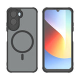 Husa pentru Xiaomi Redmi A7 Pro 4G, Techsuit HaloFrost II MagSafe, negru