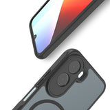 Husa pentru Xiaomi Redmi A7 Pro 4G, Techsuit HaloFrost II MagSafe, negru