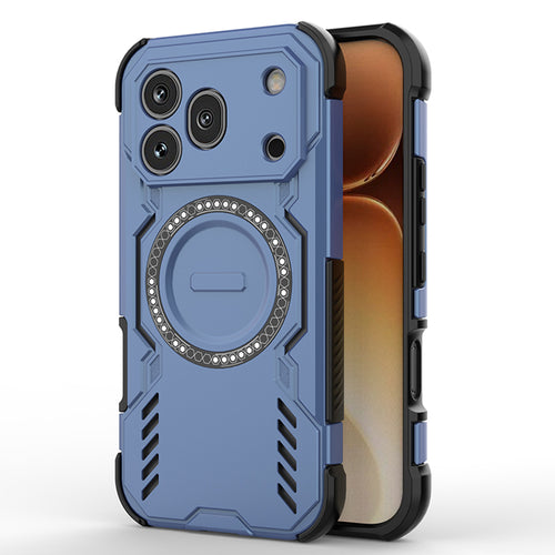Husa pentru Honor 600 Pro, Techsuit ArmorMag Case, albastru