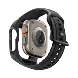 Curea pentru Apple Watch Ultra, Spigen Liquid Air Pro (ACS05463), negru