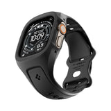 Curea pentru Apple Watch Ultra, Spigen Liquid Air Pro (ACS05463), negru