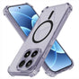 Husa pentru Xiaomi 17, Techsuit Shockproof Clear Silicone MagSafe, fumuriu