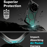 Husa pentru Xiaomi 17 Ultra, Ringke Fusion X MagSafe, negru