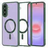 Husa pentru Samsung Galaxy A37 5G, Techsuit Lux Crystal MagSafe, albastru