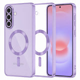 Husa pentru Samsung Galaxy A37 5G, Techsuit Lux Crystal MagSafe, mov