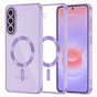 Husa pentru Samsung Galaxy A37 5G, Techsuit Lux Crystal MagSafe, mov