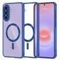 Husa pentru Samsung Galaxy A37 5G, Techsuit Lux Crystal MagSafe, albastru