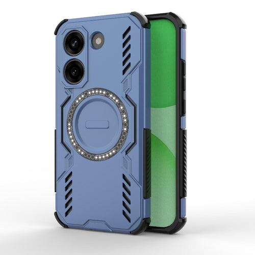 Husa pentru Xiaomi POCO X8 Pro, Techsuit ArmorMag Case, albastru